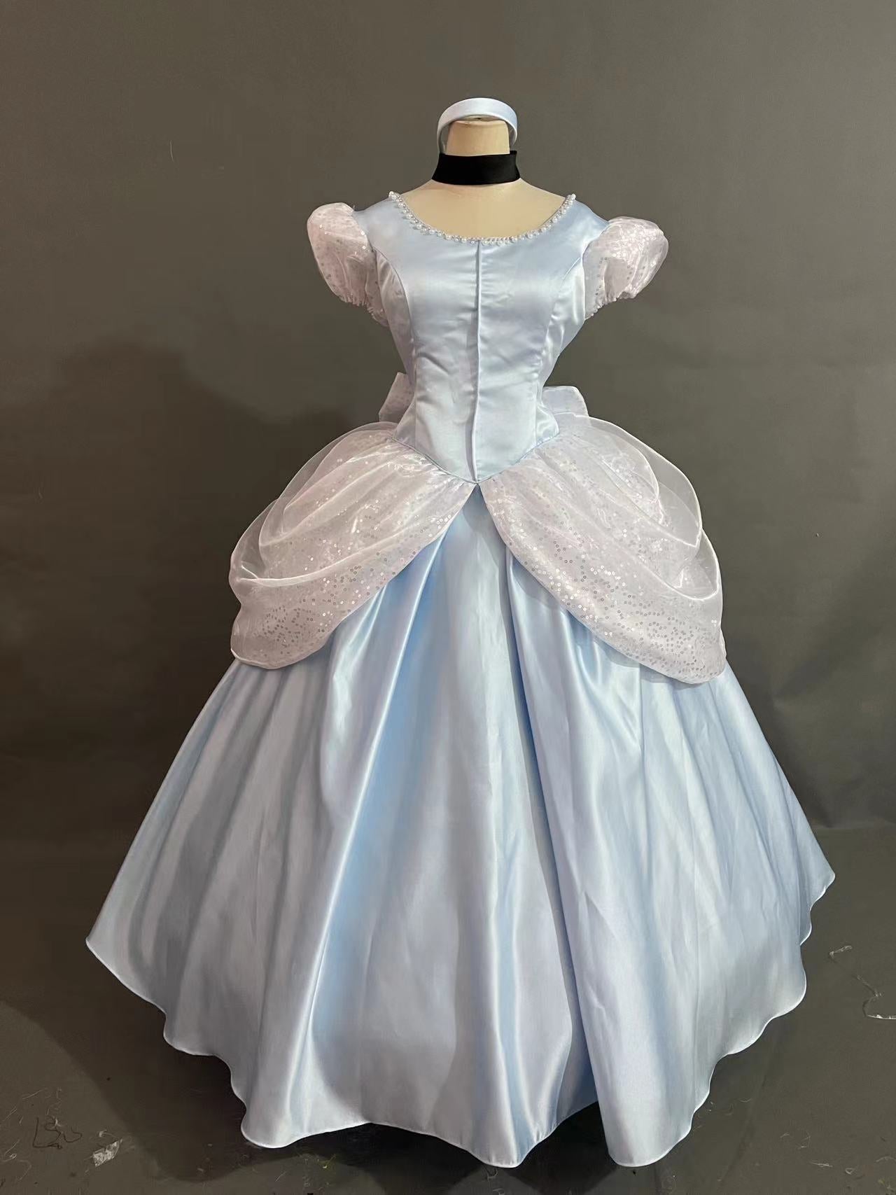 Cinderella Princess Dress Cinderella Cosplay Costume
