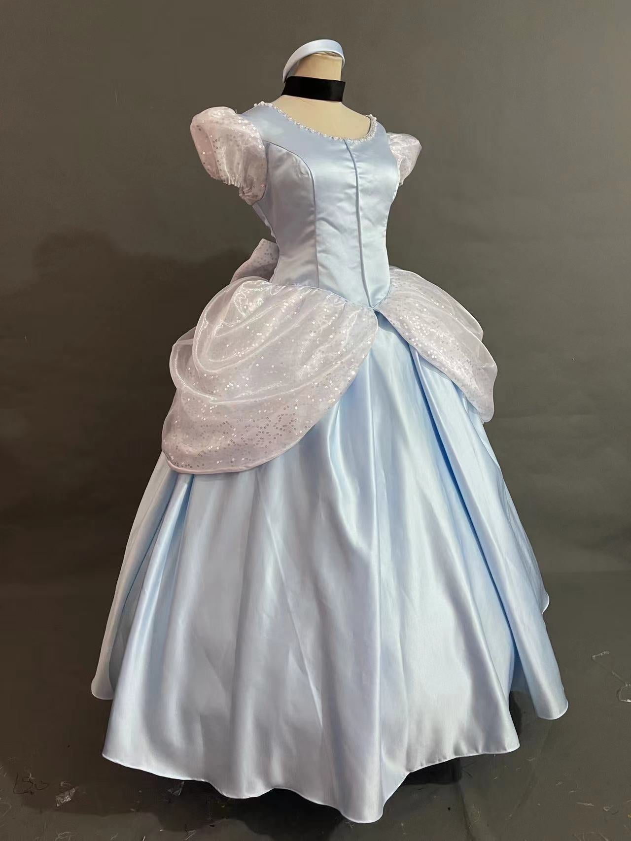 Cinderella Princess Dress Cinderella Cosplay Costume