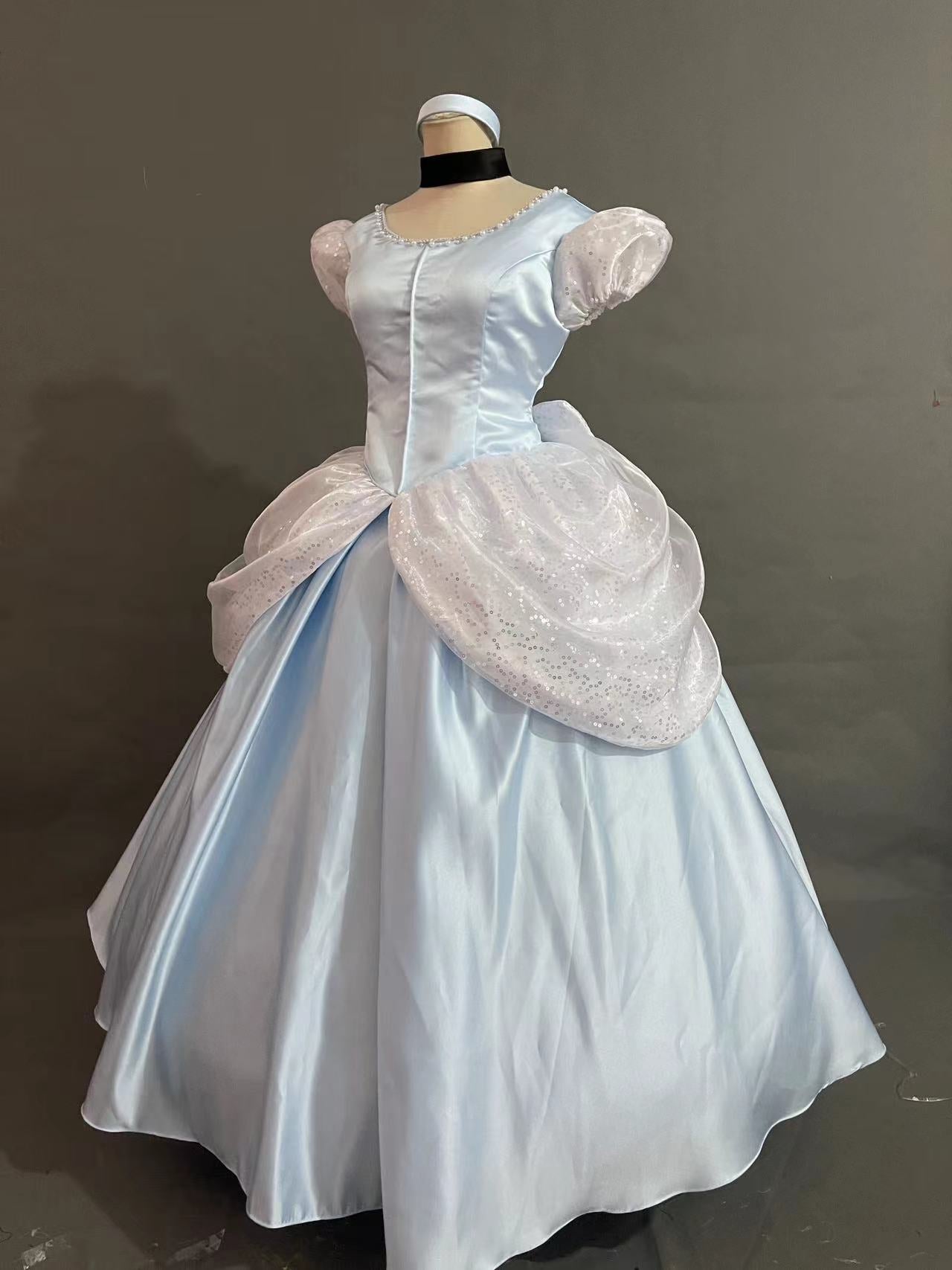Cinderella Princess Dress Cinderella Cosplay Costume