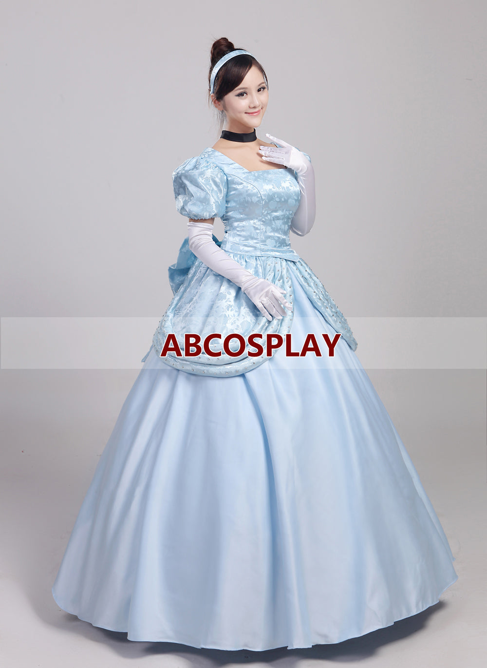 Cinderella Princess Dress Girls Adult Cosplay Costume