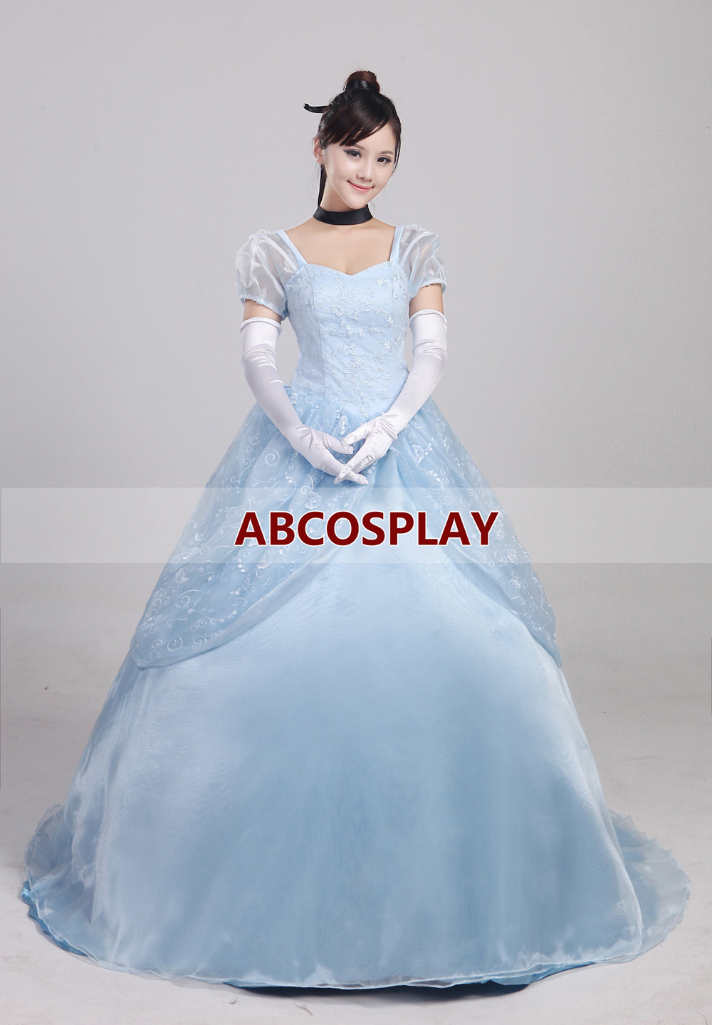 Cinderella Princess Dress Woman Adult Cosplay Costume