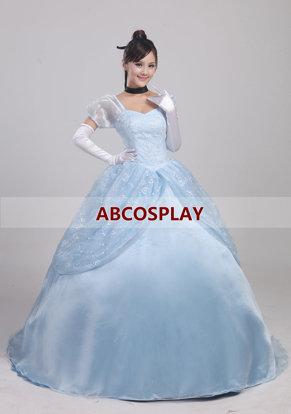 Cinderella Princess Dress Woman Adult Cosplay Costume