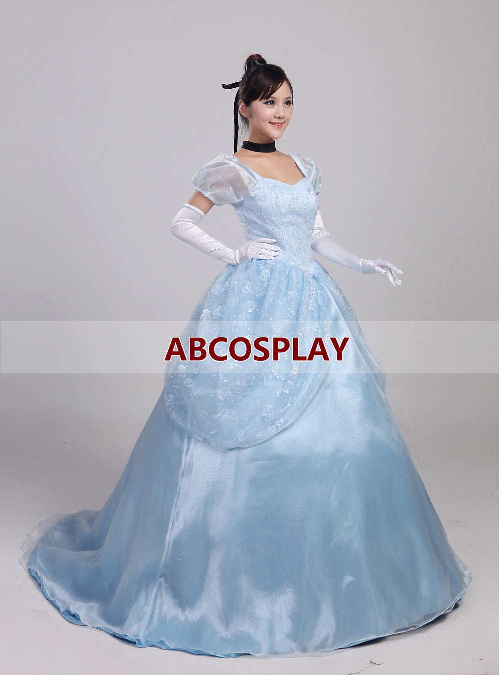 Cinderella Princess Dress Woman Adult Cosplay Costume