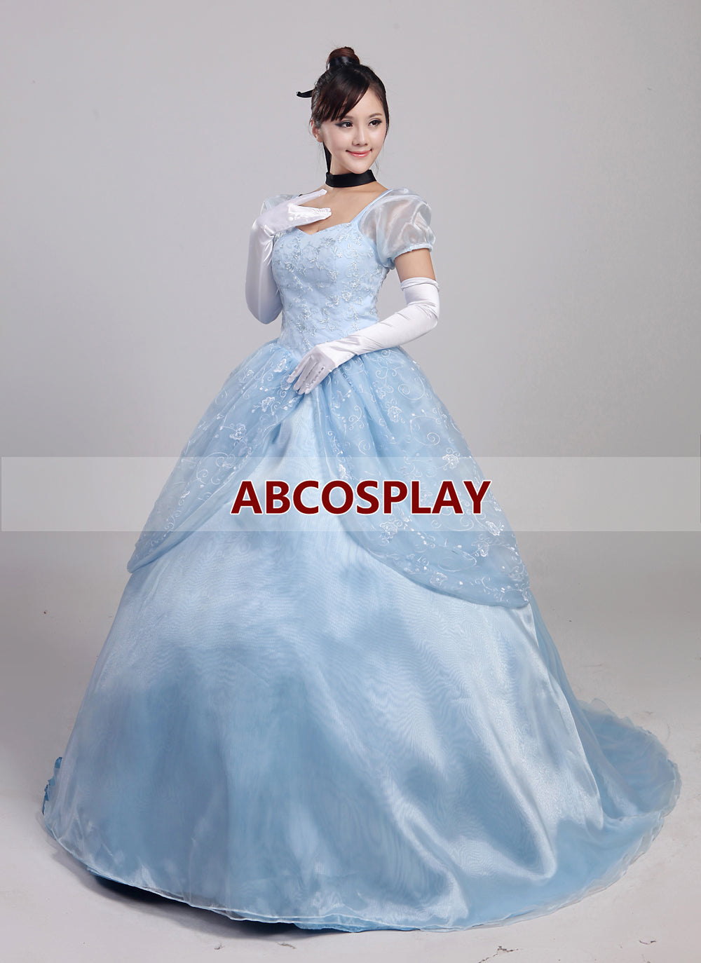 Cinderella Princess Dress Woman Adult Cosplay Costume