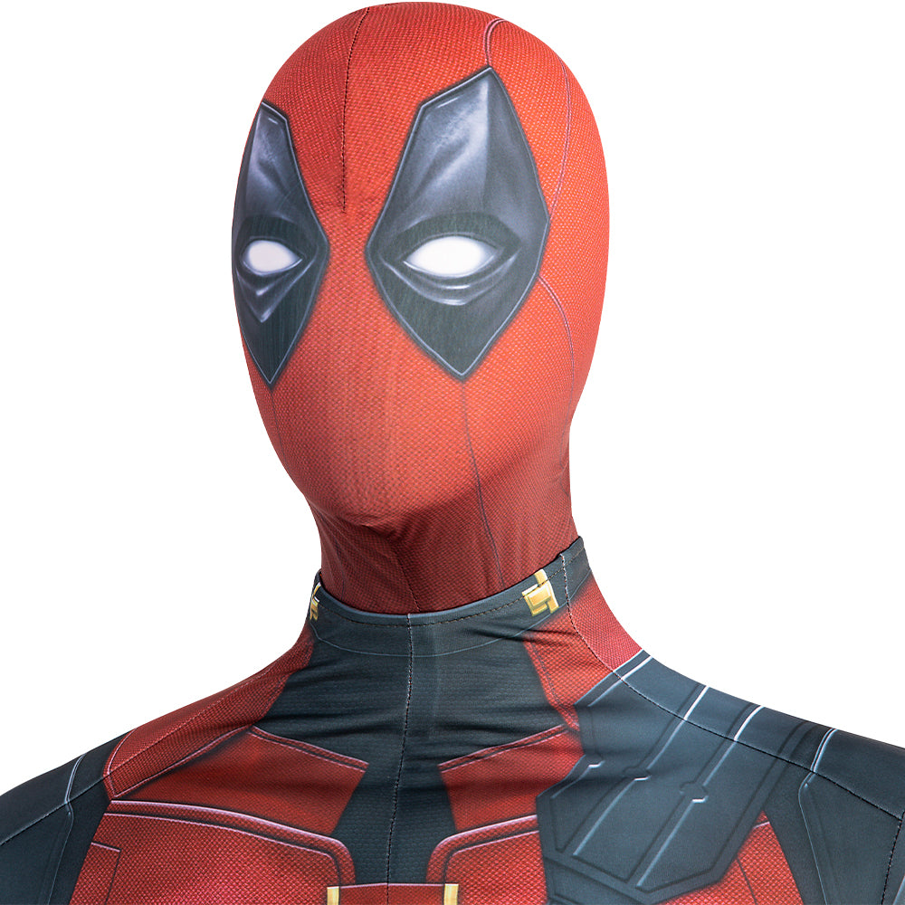 Deadpool 3 Wade Wilson Deadpool Jumpsuit Cosplay Costumes Free Shipping