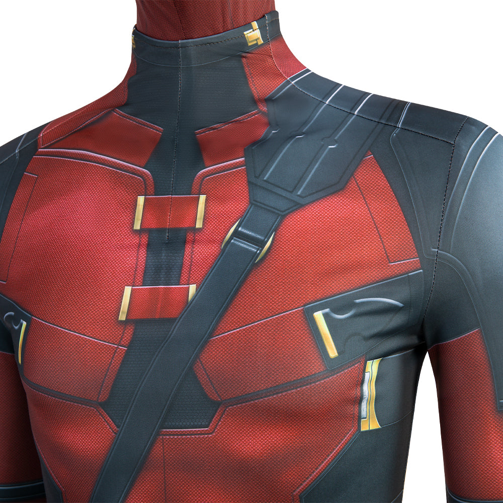 Deadpool 3 Wade Wilson Deadpool Jumpsuit Cosplay Costumes Free Shipping