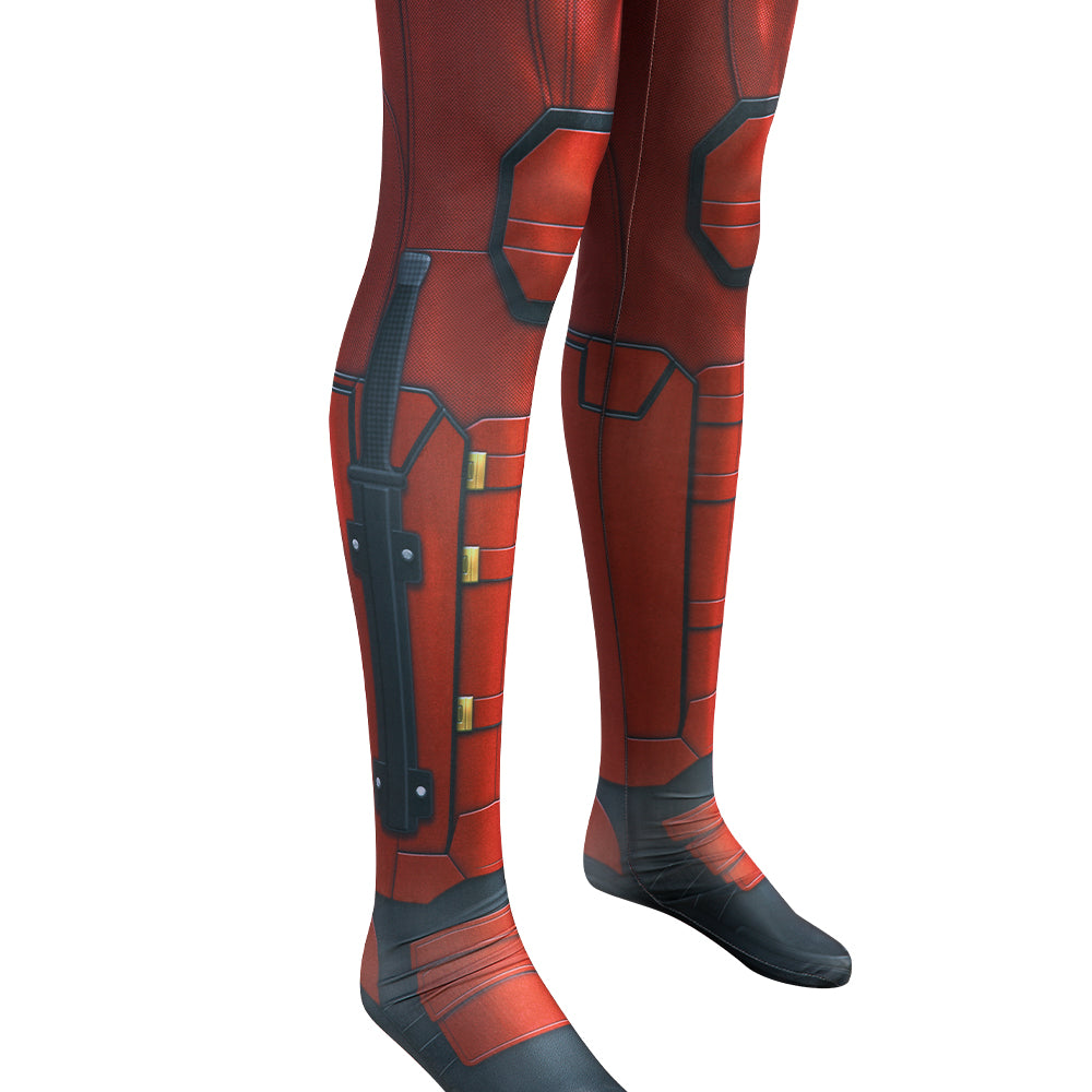 Deadpool 3 Wade Wilson Deadpool Jumpsuit Cosplay Costumes Free Shipping