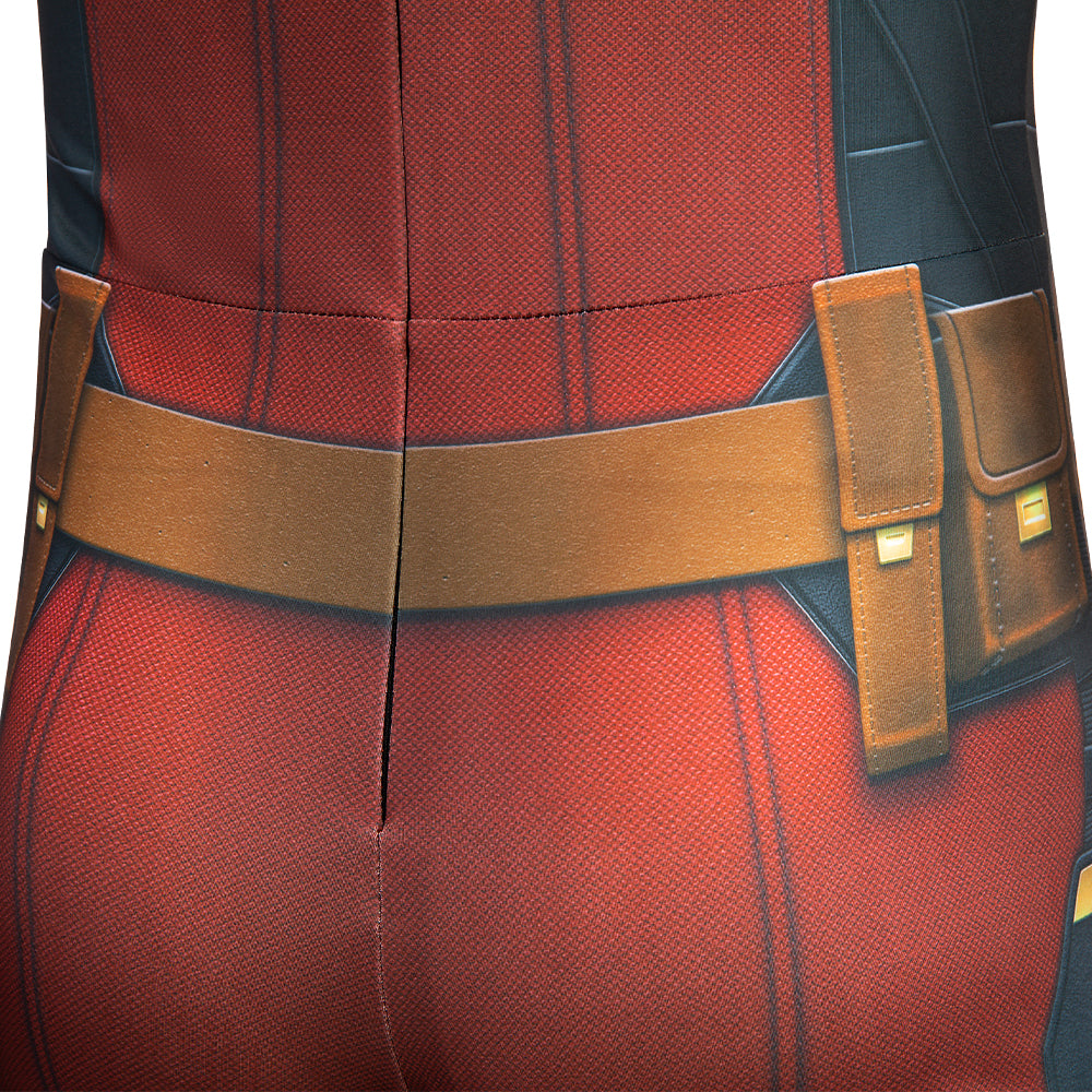 Deadpool 3 Wade Wilson Deadpool Jumpsuit Cosplay Costumes Free Shipping