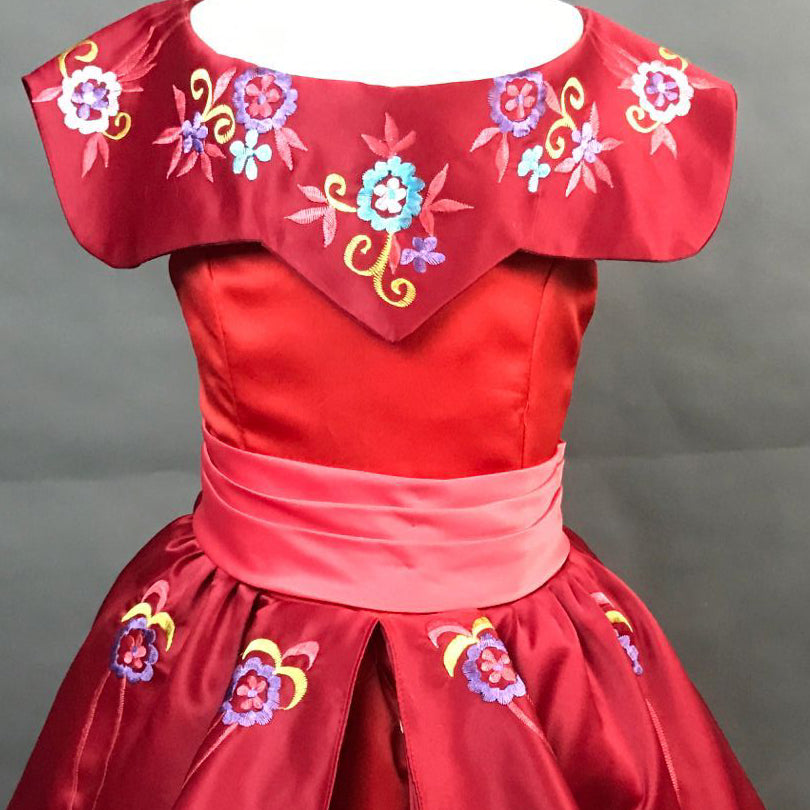 KIDS Elena of Avalor Elena Princess Dress Cosplay Costume,Elena Of