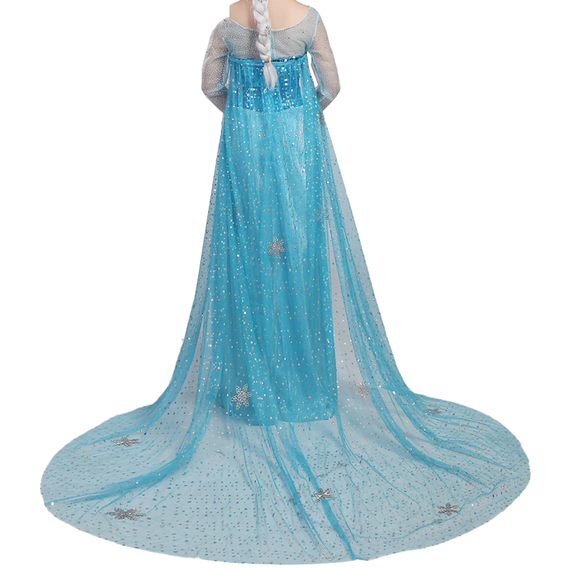 Frozen Elsa Priness Dress Elsa Queen Cosplay Costumes