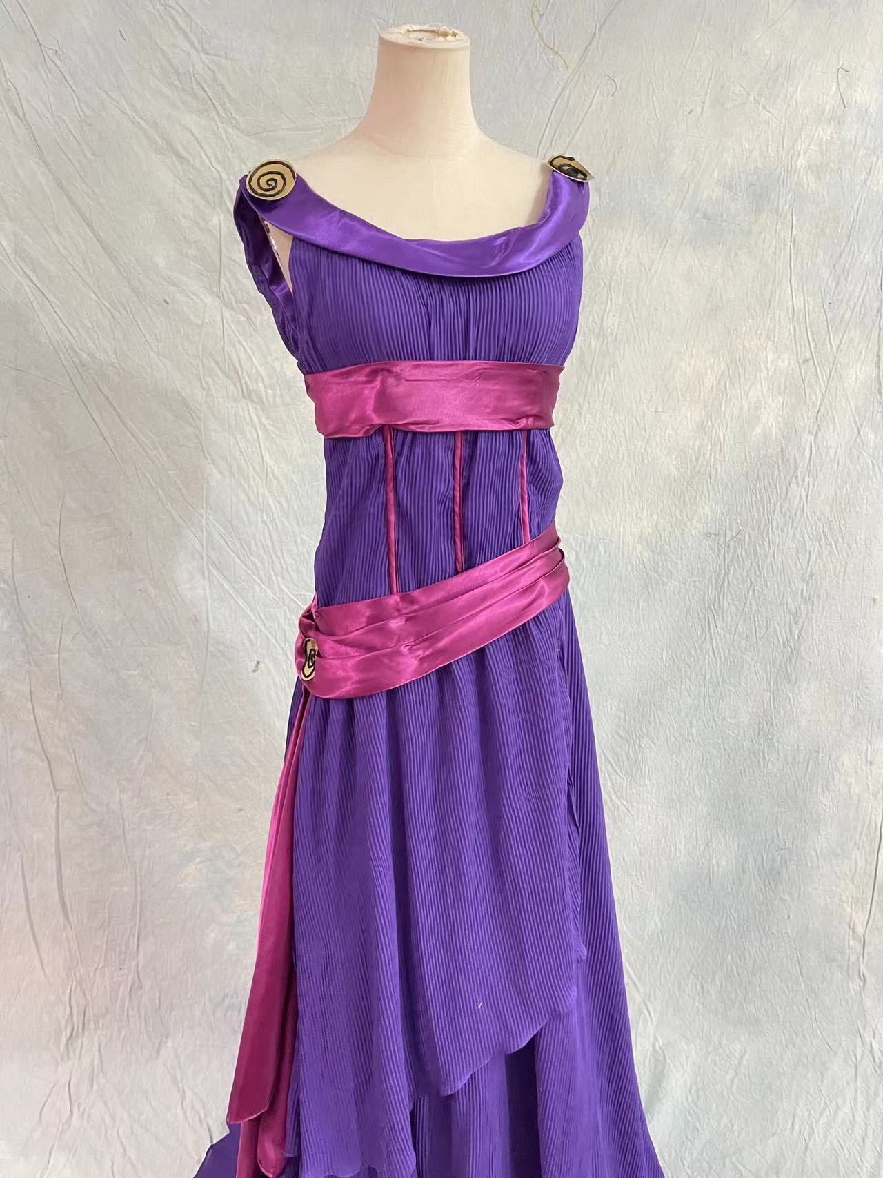 Hercules‎ Princess Megara Dress Cosplay Costume