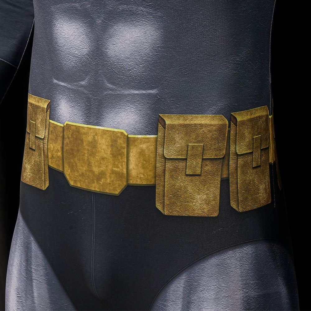 Justice League Warworld Batman Bruce Wayne Cosplay Jumpsuit Costume Halloween Jumpsuit