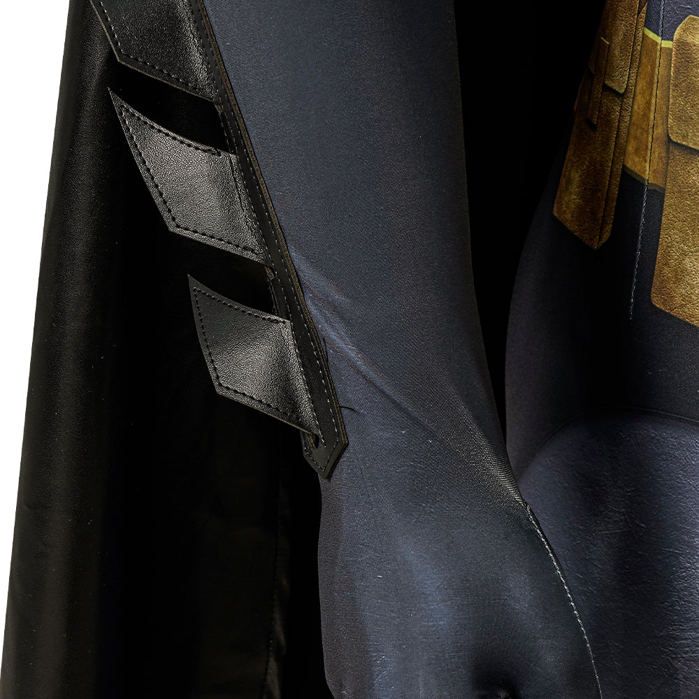 Justice League Warworld Batman Bruce Wayne Cosplay Jumpsuit Costume Halloween Jumpsuit