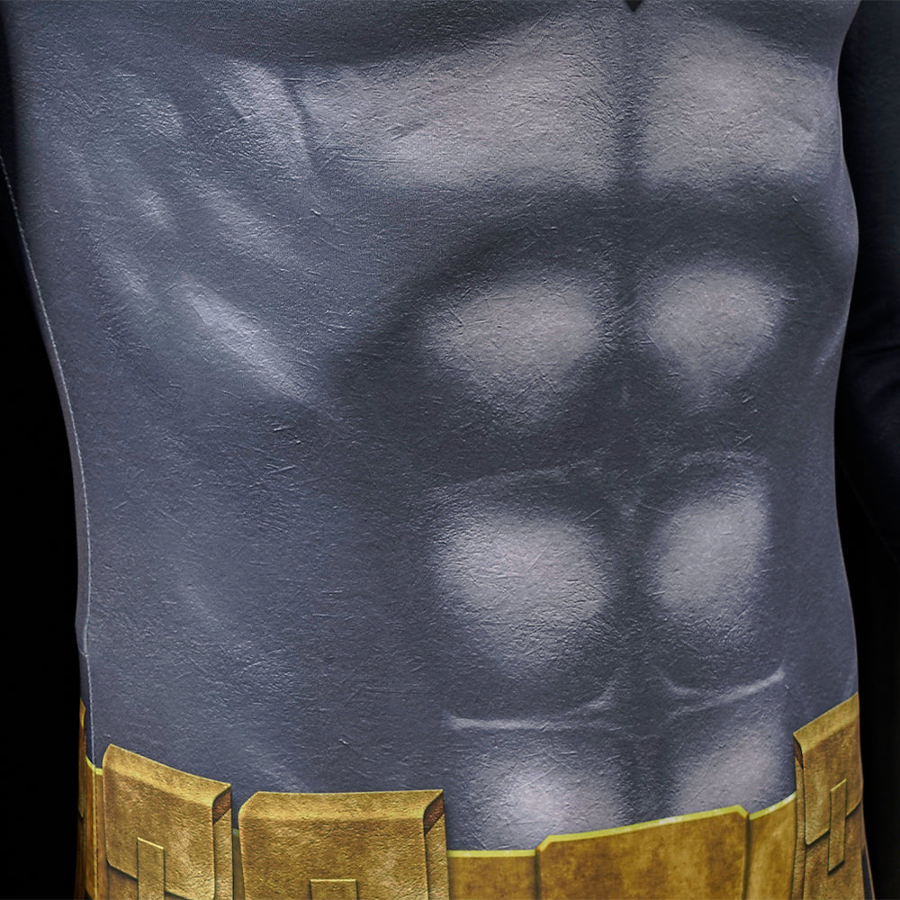 Justice League Warworld Batman Bruce Wayne Cosplay Jumpsuit Costume Halloween Jumpsuit