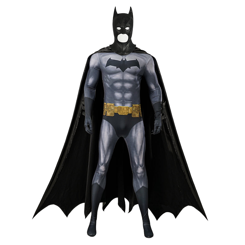 Justice League Warworld Batman Bruce Wayne Cosplay Jumpsuit Costume Halloween Jumpsuit