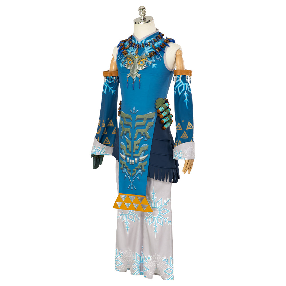 Legend Of Zelda Tears Of The Kingdom Link Frostbite Cosplay Costume Free Shipping