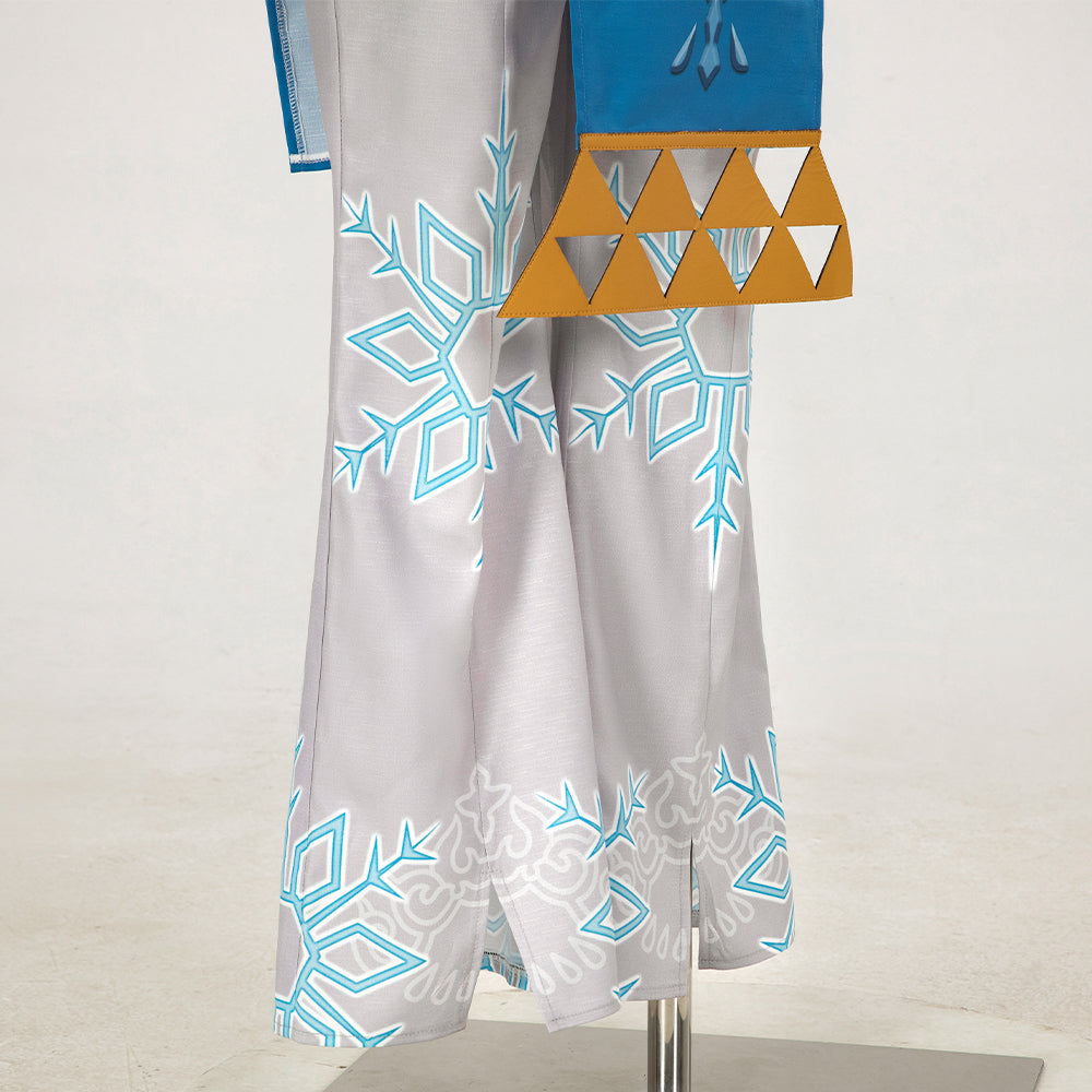 Legend Of Zelda Tears Of The Kingdom Link Frostbite Cosplay Costume Free Shipping