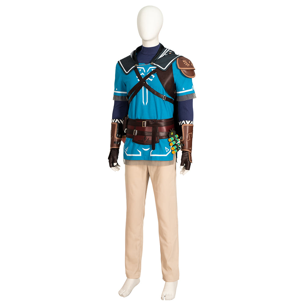 Legend Of Zelda Tears Of The Kingdom Link Cosplay Costumes