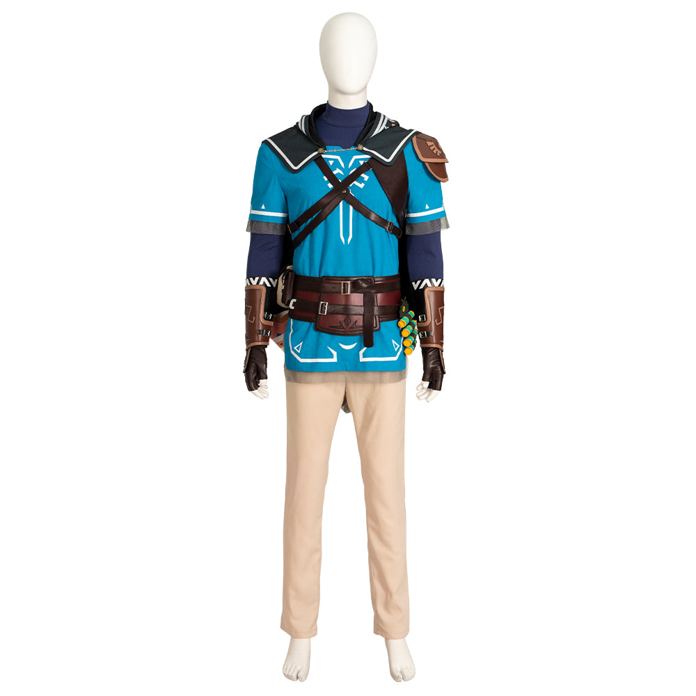 Legend Of Zelda Tears Of The Kingdom Link Cosplay Costumes