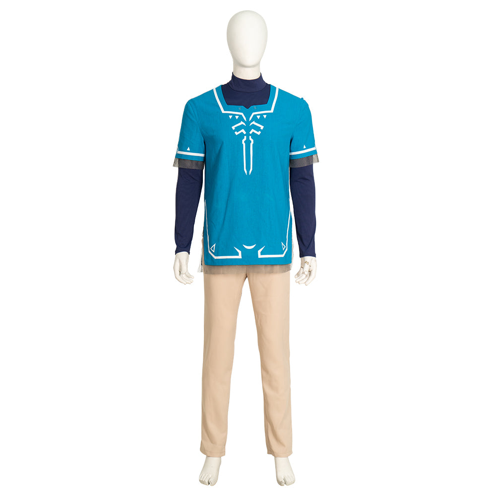 Legend Of Zelda Tears Of The Kingdom Link Cosplay Costumes