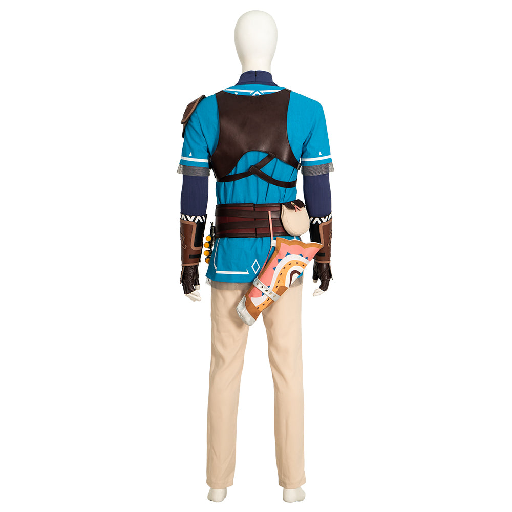Legend Of Zelda Tears Of The Kingdom Link Cosplay Costumes