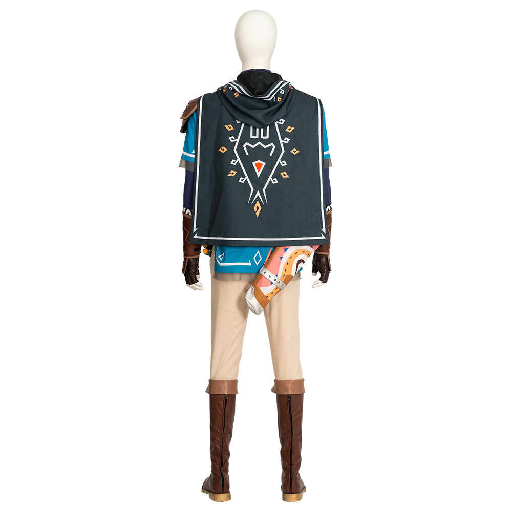Legend Of Zelda Tears Of The Kingdom Link Cosplay Costumes