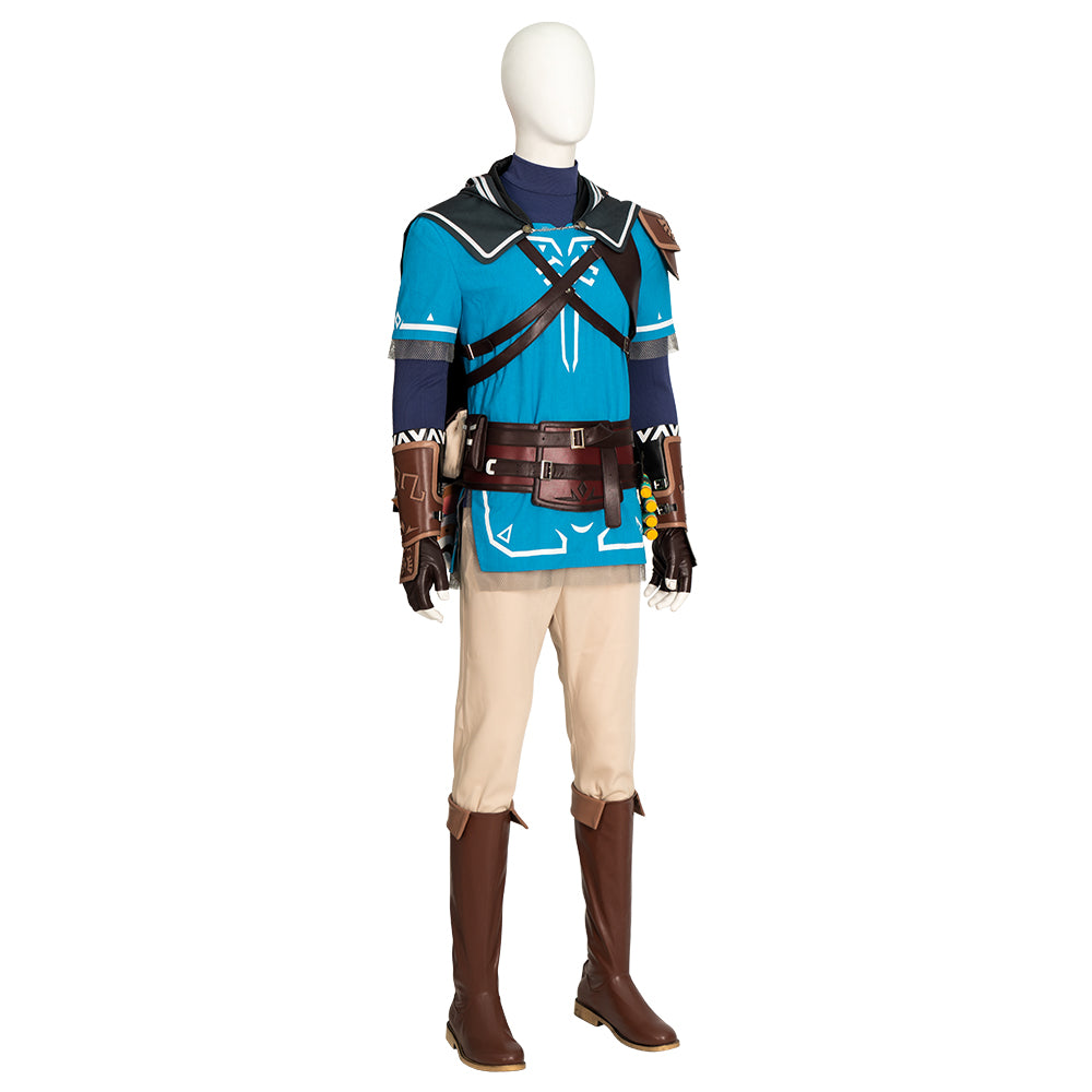 Legend Of Zelda Tears Of The Kingdom Link Cosplay Costumes