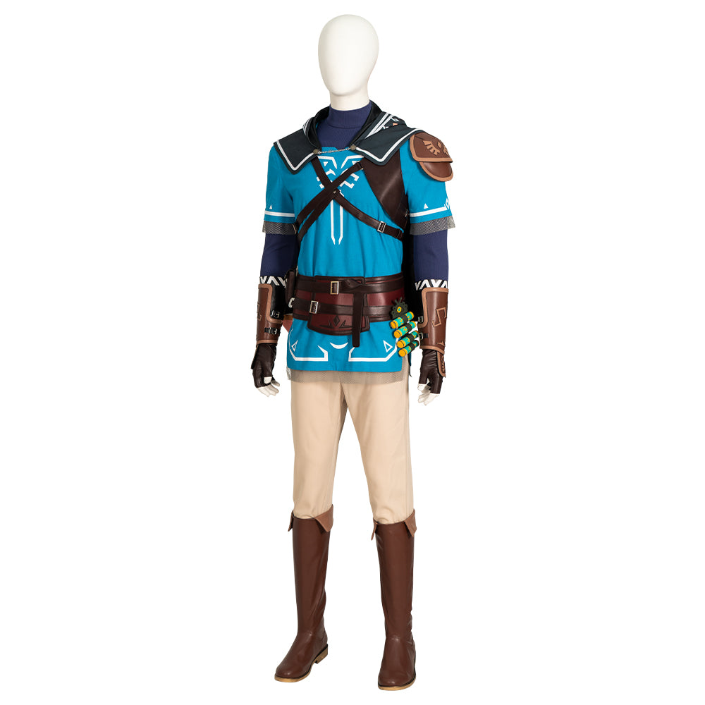 Legend Of Zelda Tears Of The Kingdom Link Cosplay Costumes