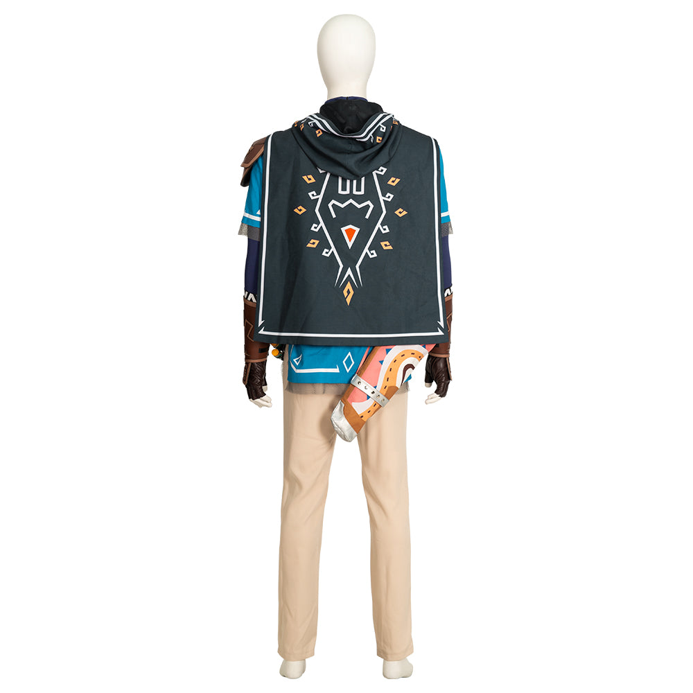 Legend Of Zelda Tears Of The Kingdom Link Cosplay Costumes