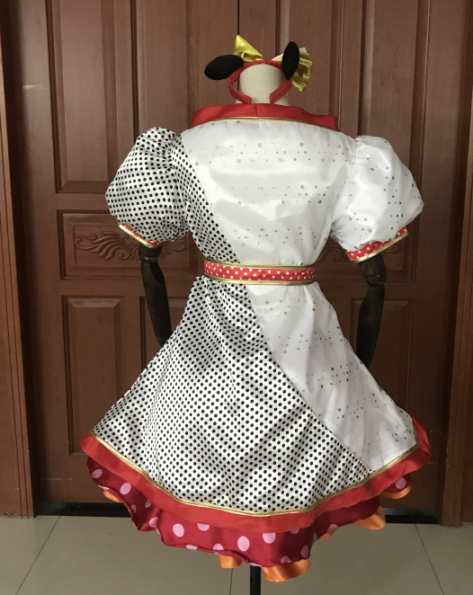 Mickey Mouse Minnie Princess Dress cosplay Costume