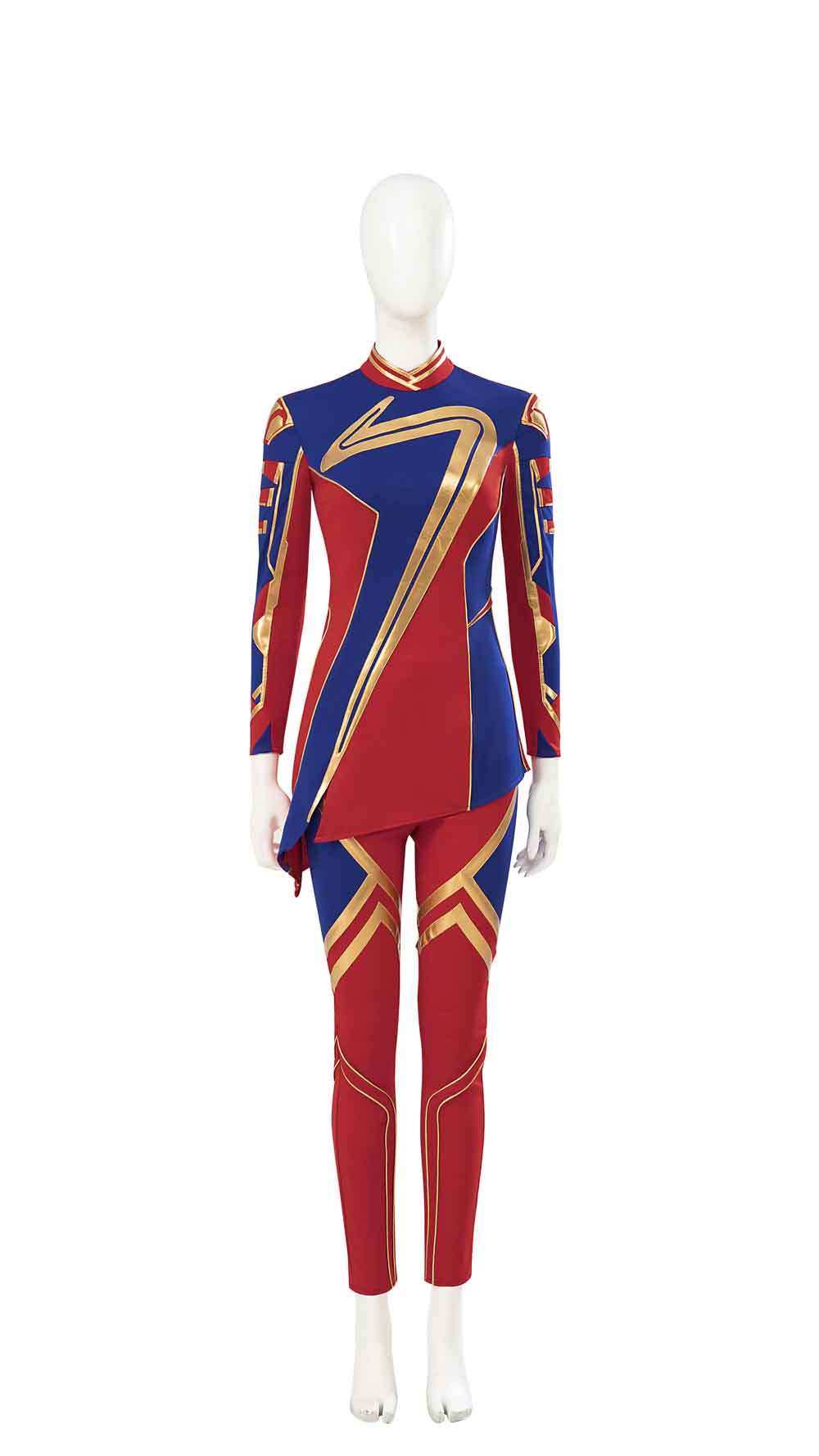 Captain Marvel 2 Kamala Khan Cosplay Costume Free Shipping
