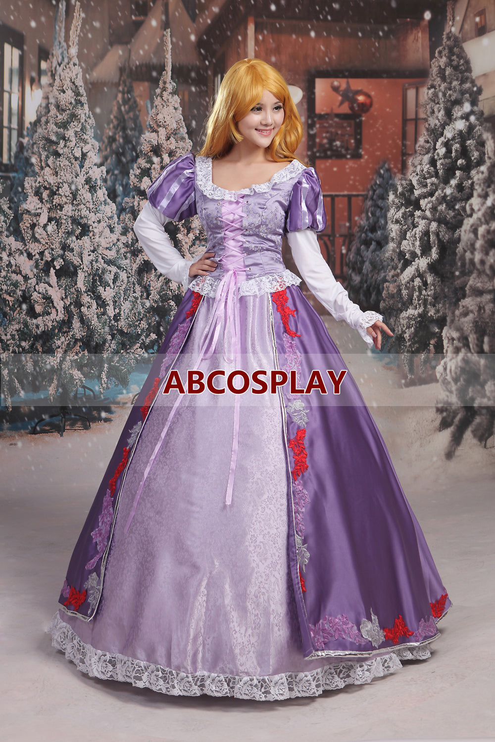 Princess Rapunzel Cosplay Costume Tangled Rapunzel Cosplay Costume
