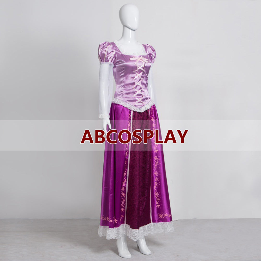 Rapunzel Princess Dress Tangled Rapunzel Dress Woman Cosplay Costume