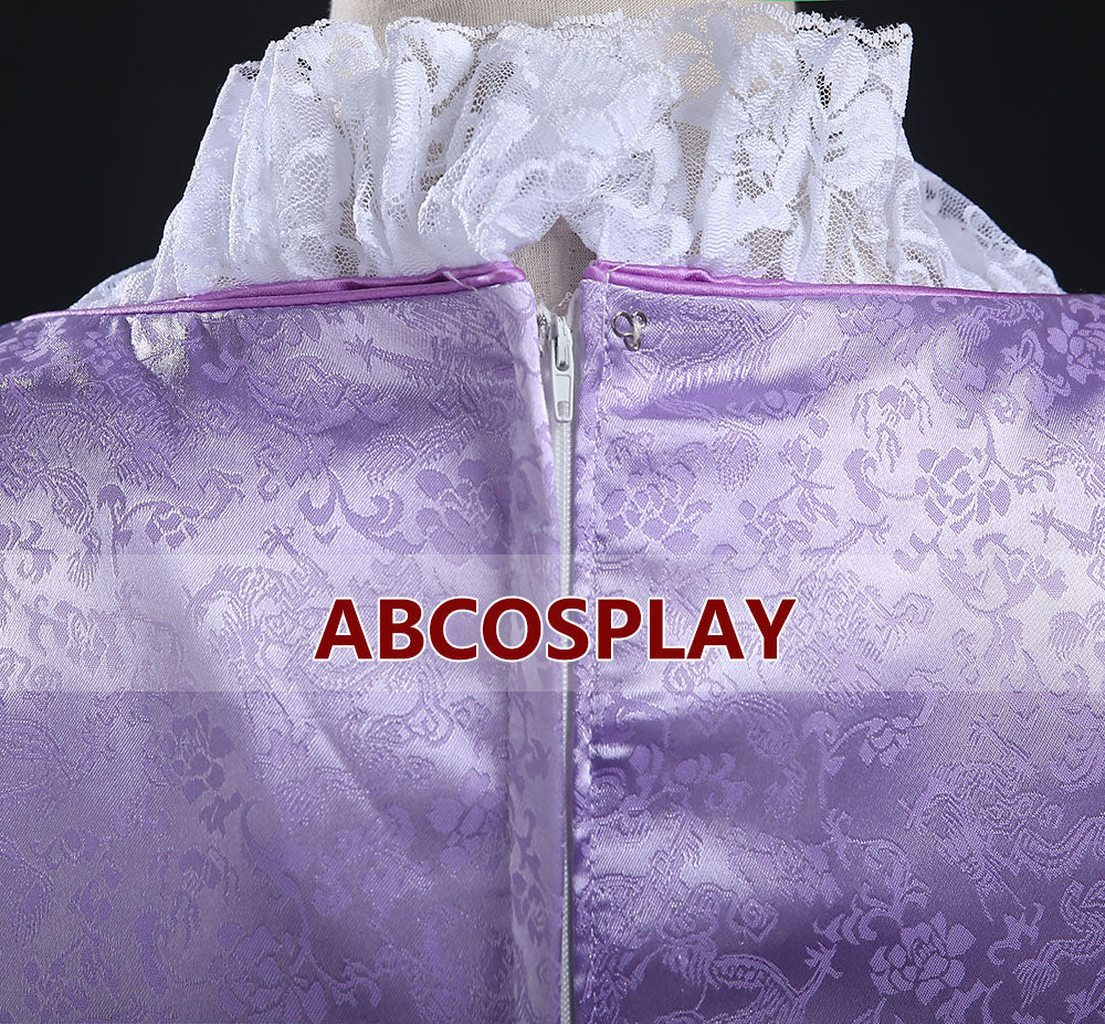 Rapunzel Princess Dress Tangled Rapunzel Embroidery Dress Cosplay Costume