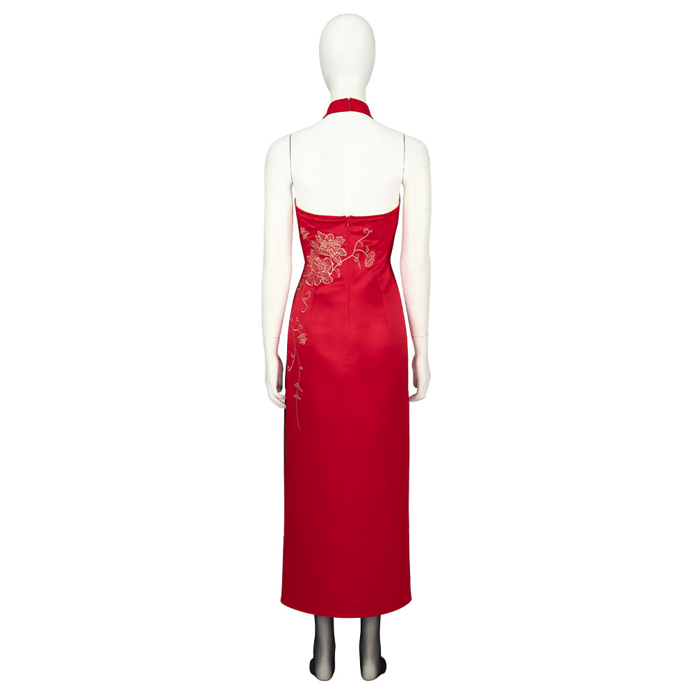 Resident Evil 4 Remake Ada Wong Cheongsam Cosplay Costume