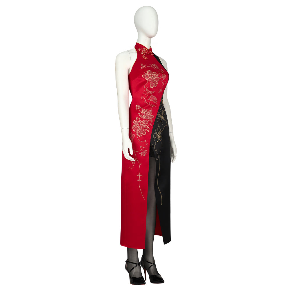 Resident Evil 4 Remake Ada Wong Cheongsam Cosplay Costume