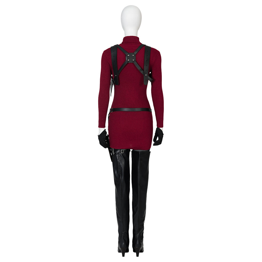 Resident Evil 4 Remake Ada Wong Cosplay Costumes Free Shipping