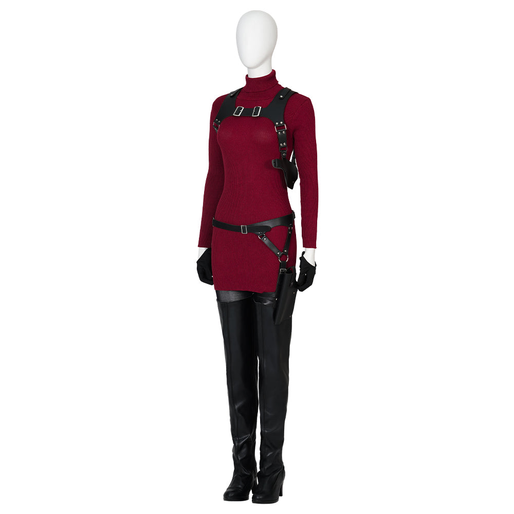 Resident Evil 4 Remake Ada Wong Cosplay Costumes Free Shipping