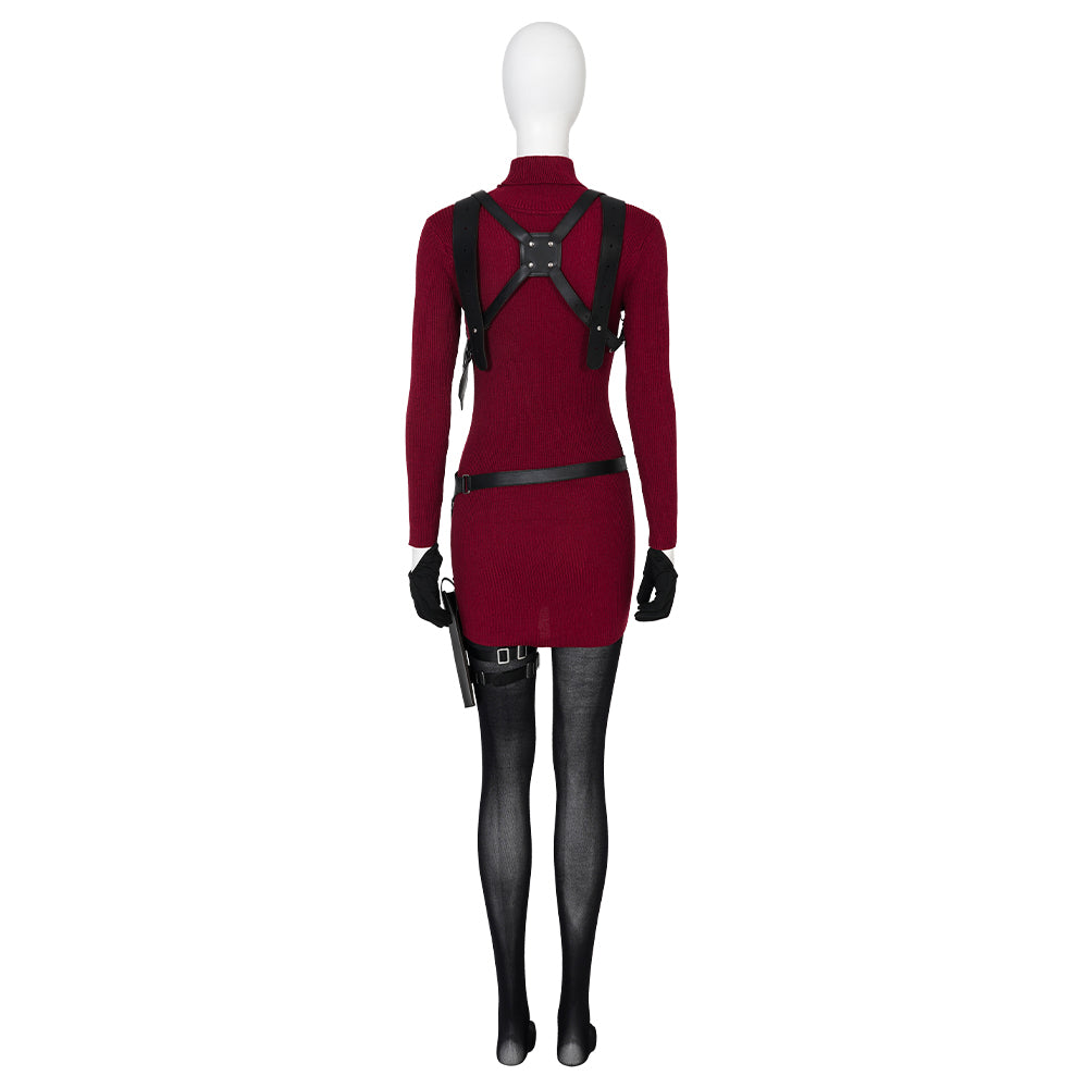 Resident Evil 4 Remake Ada Wong Cosplay Costumes Free Shipping