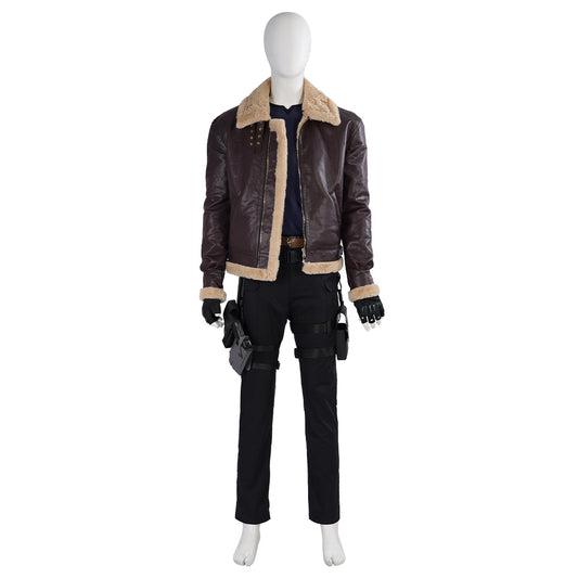 Resident Evil 4 Remake Leon Kennedy Cosplay Costumes