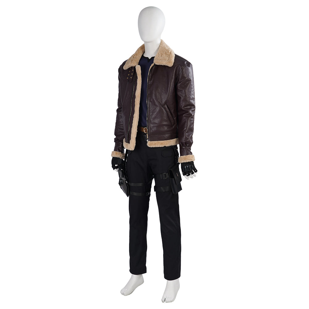 Resident Evil 4 Remake Leon Kennedy Cosplay Costumes