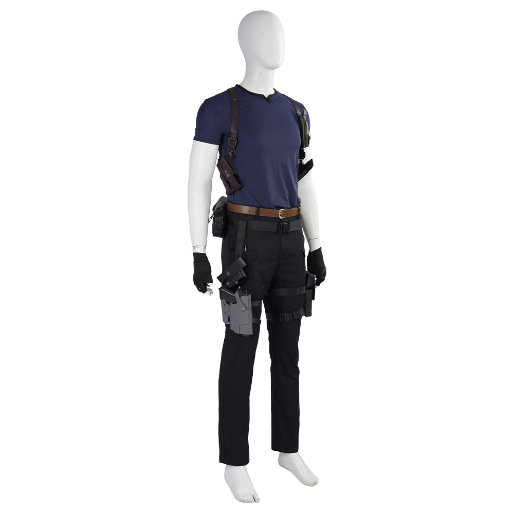 Resident Evil 4 Remake Leon Kennedy Cosplay Costumes