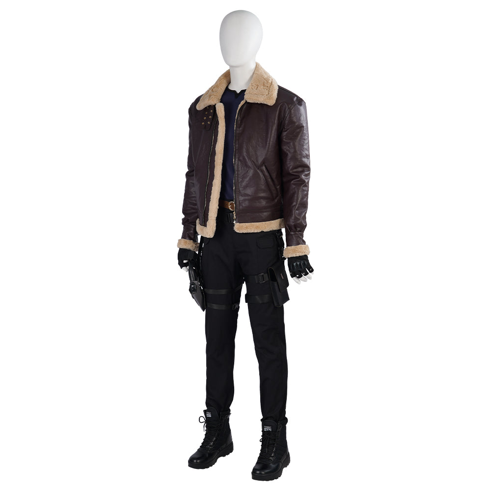 Resident Evil 4 Remake Leon Kennedy Cosplay Costumes