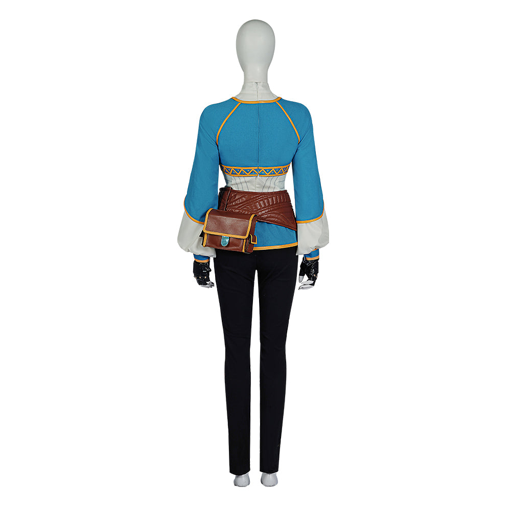 The Legend of Zelda Tears of the Kingdom Princess Zelda Cosplay Costumes Free Shipping