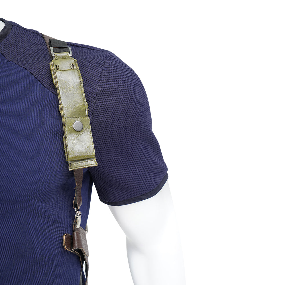 Resident Evil 4 Remake Leon S. Kennedy Cosplay Costumes Free Shipping