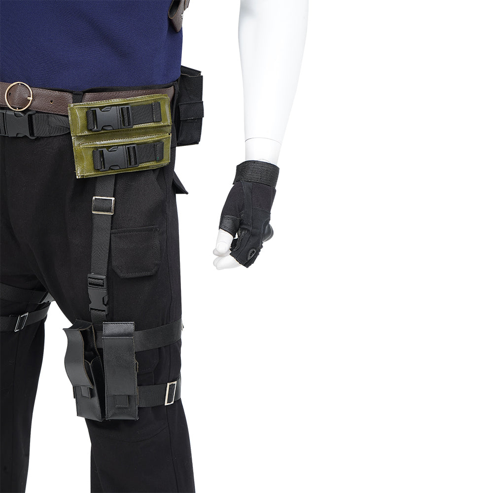 Resident Evil 4 Remake Leon S. Kennedy Cosplay Costumes Free Shipping