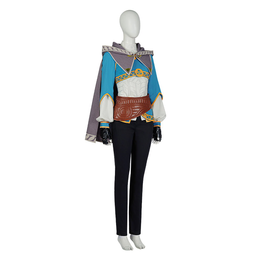The Legend of Zelda Tears of the Kingdom Princess Zelda Cosplay Costumes Free Shipping