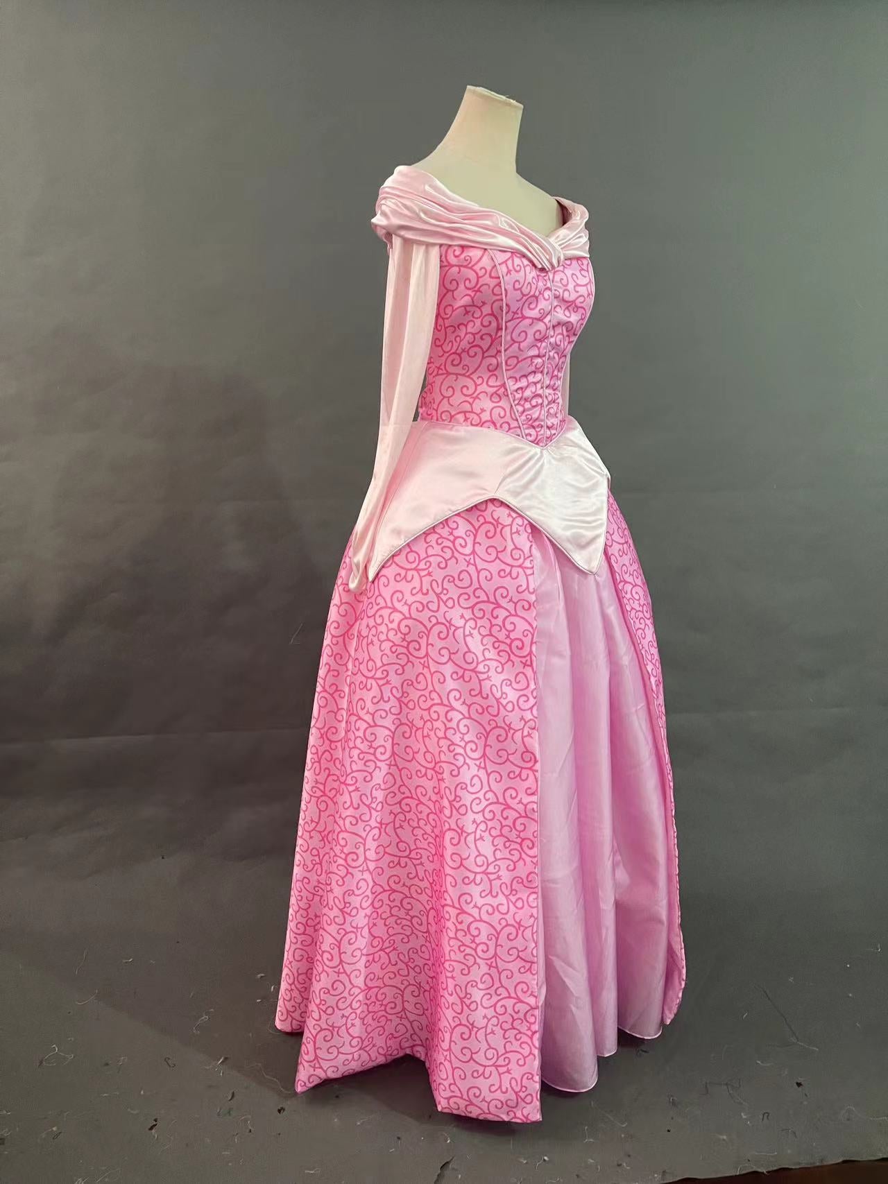 Sleeping Beaty Aurora Princess Dress Aurora Cosplay Costume