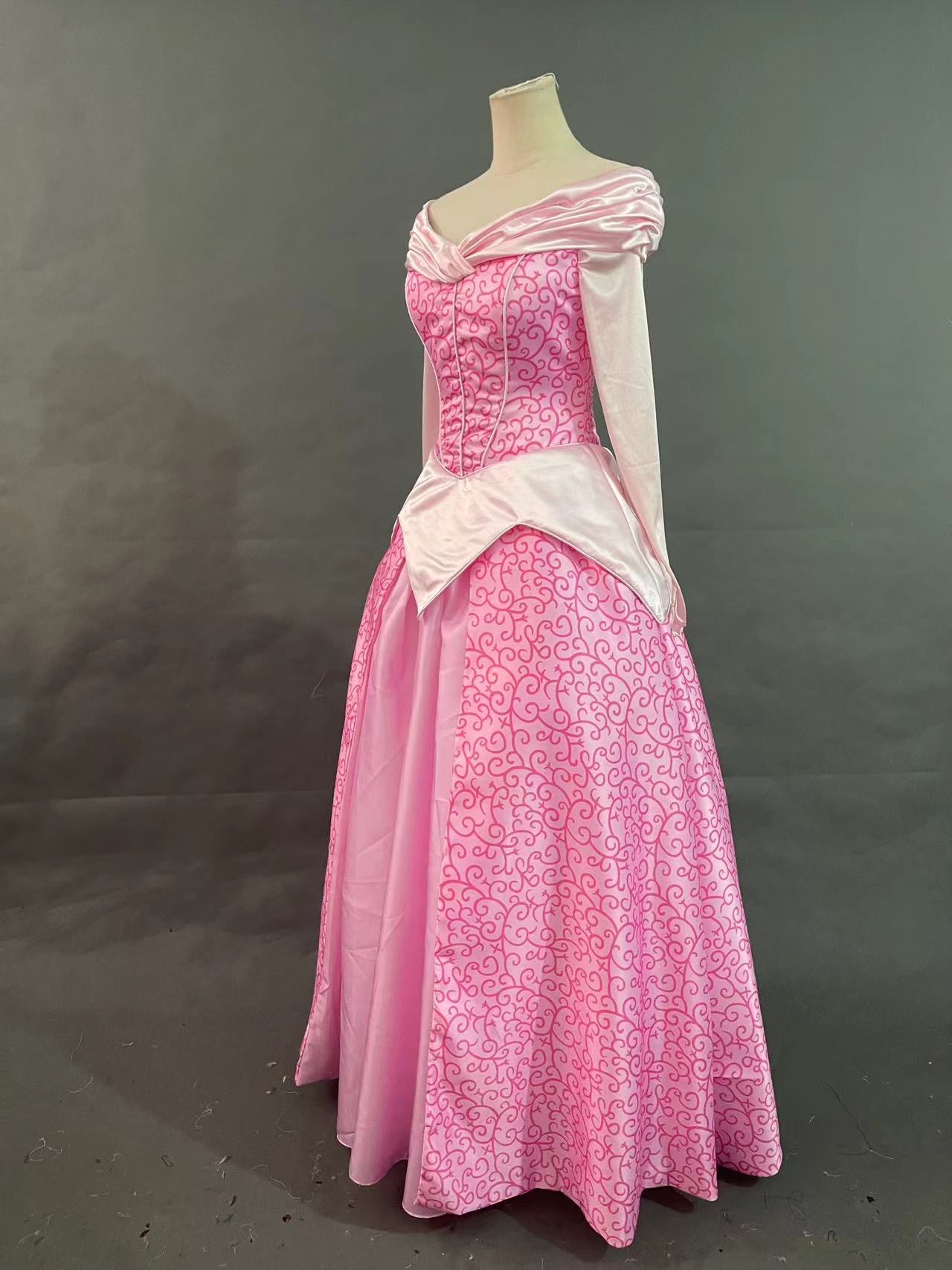 Sleeping Beaty Aurora Princess Dress Aurora Cosplay Costume