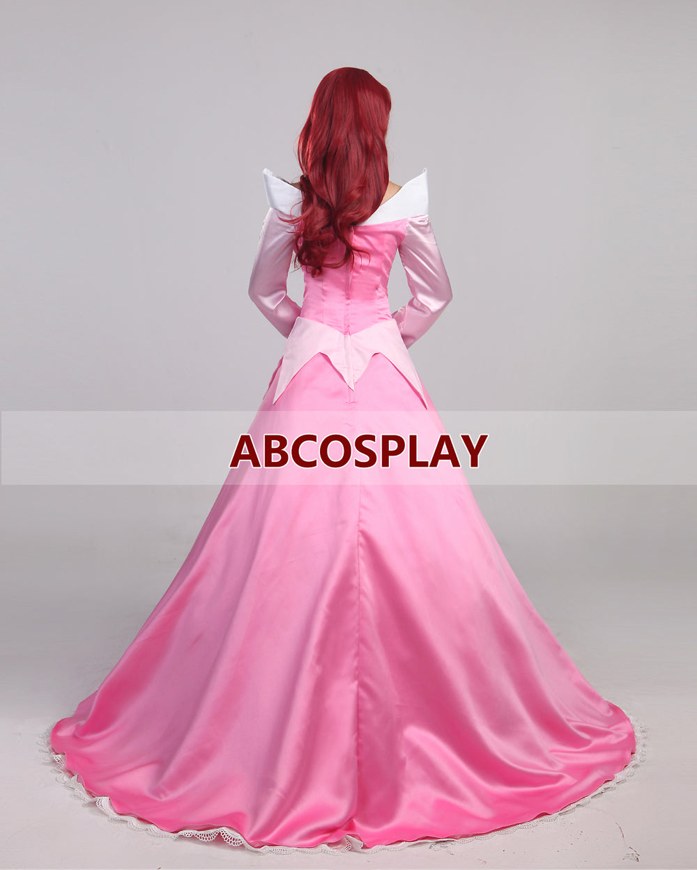 Princess Sleeping Beauty Auroa Dress Cosplay Costume Adult Girls